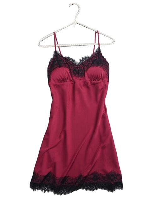 Women's Lingerie Dress in Silk Cady 